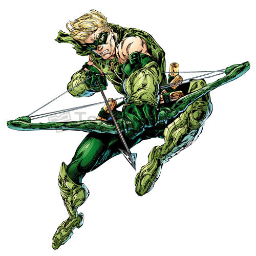 Green Arrow T-shirts Iron On Transfers N4965